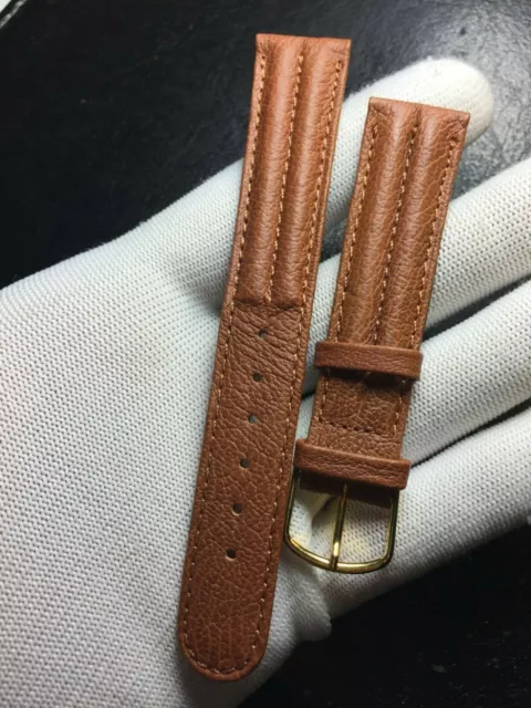 BRACELET MONTRE TYPE Militaire CUERO LEGITIMO Marron 18MM