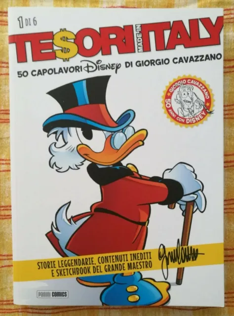 Tesori Made in Italy # 1 Giorgio Cavazzano | Panini Disney | Fumetti Topolino