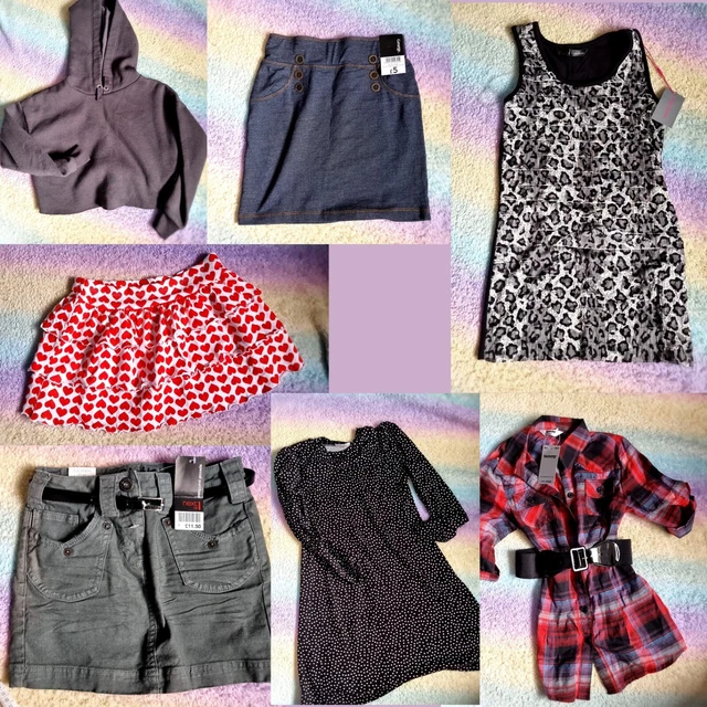 Enorme pacchetto per ragazze età 8-9 anni mix di caramelle couture nuove e usate