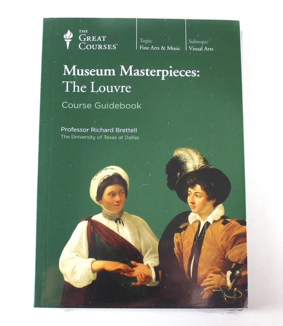 GREAT COURSES MUSEUM Masterpieces THE LOUVRE 2 Discs   Course Book