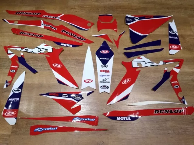 Beta X-Traner Xtrainer 250 300 350 400 450 Decals Graphics Kit 2020 - 2022