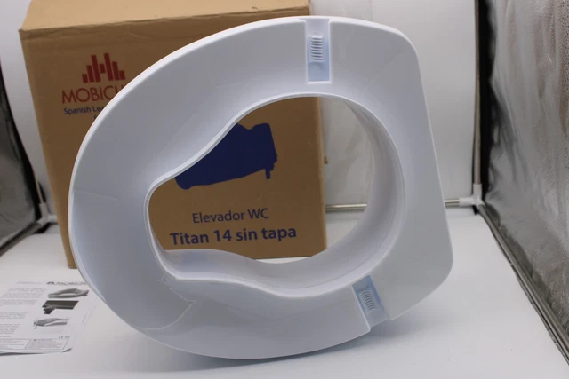 Mobiclinic, Rialzo per Sedile Gabinetto, 14cm, Titan, Europea Marca 3