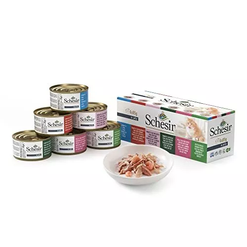 Schesir Natural Jelly Multipack Nourriture Humide pour Chat 510 g 3