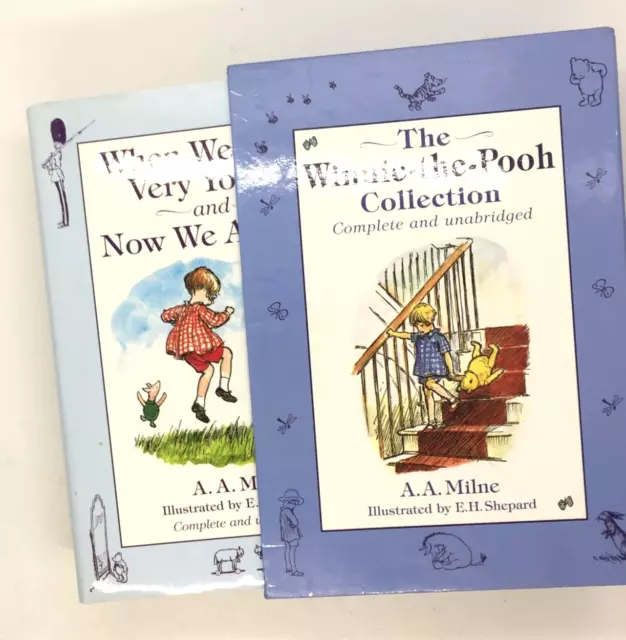 Disney Winnie the Pooh Classic Story Book Collection Box Set 2 Hardcovers 3