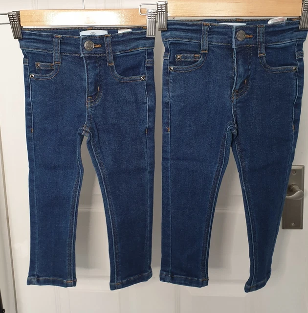 LA REDOUTE COLLECTIONS Confezione da 2 Jeans Skinny Mid Rise, 3 Anni
