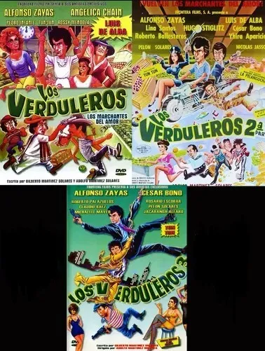 LOS VERDULEROS 1,2,3 HD Digital con link de descarga Picardia Mexicana  $7.00 - PicClick