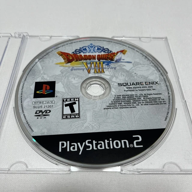 Trader Games - DRAGON QUEST VIII : JOURNEY OF THE CURSED KING SONY Playstation 2 Ps2 Ntsc Usa Occasion