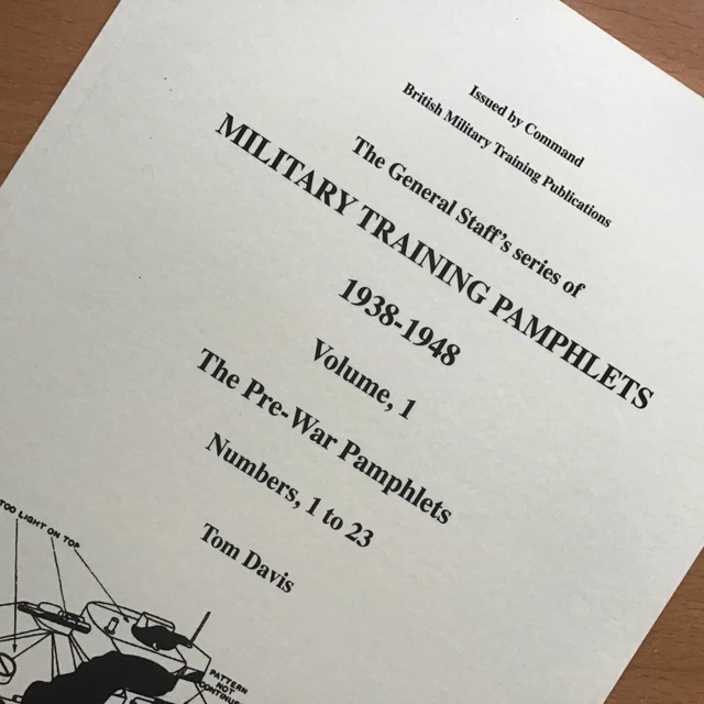 ORIGINAL WW2 MILITARY HISTORY BOOK: MILITARY TRAINING PAMPHLETS 1-23 ...