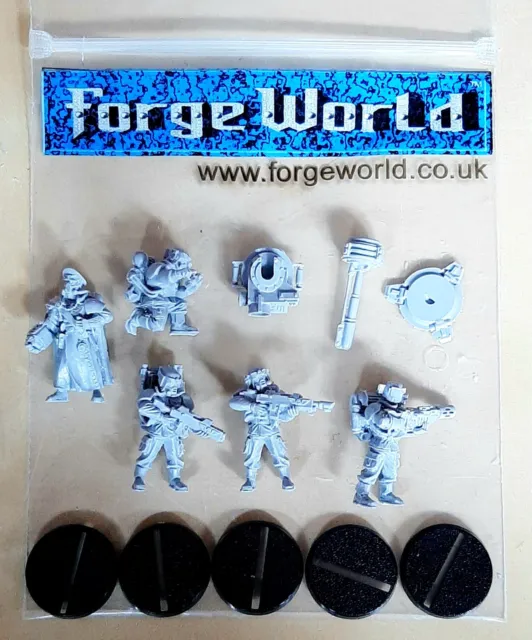 Warhammer 40K Forgeworld Cadian Command Squad