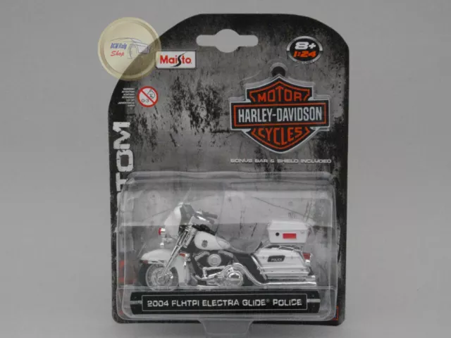 Harley Davidson FLHTPI Electra Glide Police - Maisto Moto 1:24 - MA35094PO