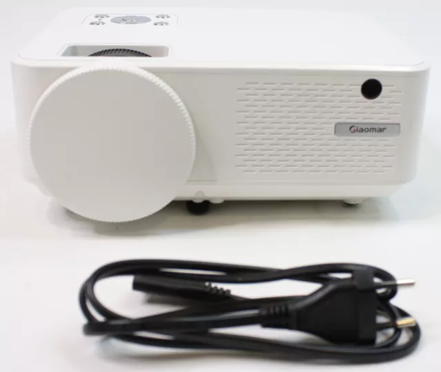 Giaomar C9 mini Beamer wifi 1280P Full HD Supported 4K Heimkino weiß