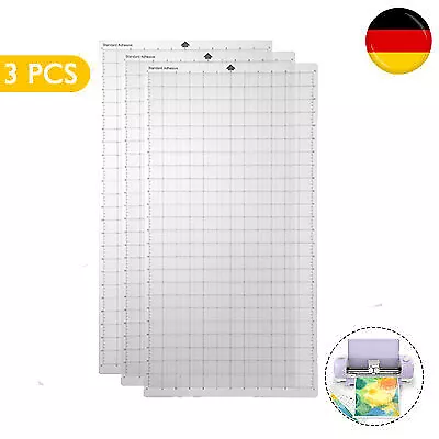 3 StüCke Ersatz Schneidematte Cricut-Matte Mit Messgitter 12x24 Zoll E3N2