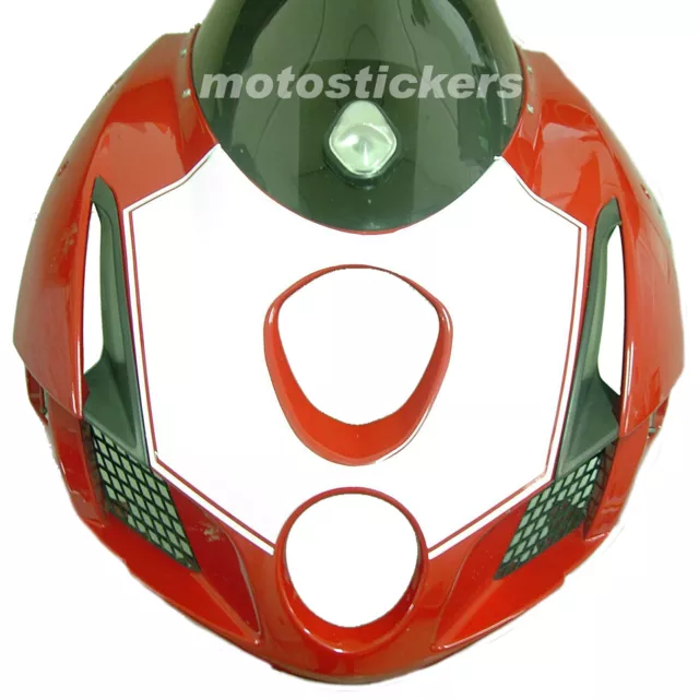 Ducati 999 - Tableau Adhésif Avant 1 Couleur - Racing Decals