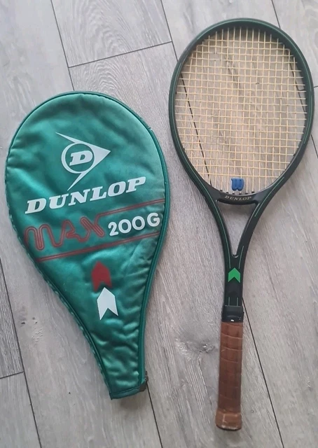 Raquette De Tennis Vintage Dunlop Max 200G Graphite, Modèle De John McEnroe