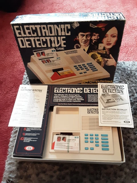 Electronic detective game ebay cheap