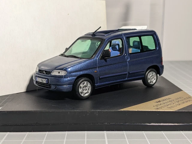 Vitesse 1/43 – Citroën Berlingo Multispace Bleu 1998 – Miniature Occasion Boîte