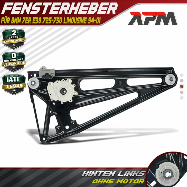 Lève-vitre Arrière Droit (sans Moteur) Pour BMW Série 1 E87 4/5 Portes - Neuf - Compatible Réf. OE 51357138468