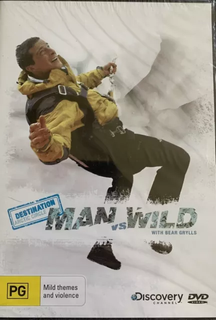 Man Vs Wild  Destination Usa Dvd Bear Grylls  Region 4 Brand New/Sealed