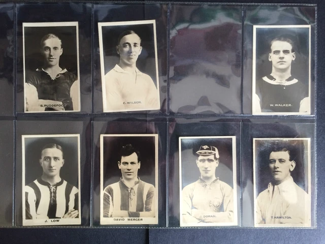 D.c. Thomson Fussballer Signierte Echte Fotos 1923 (G/F) *Bitte Auswählen* 2