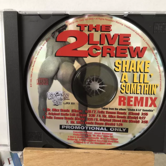 The 2 Live Crew - Shake A Lil Somethin (Remix). CD