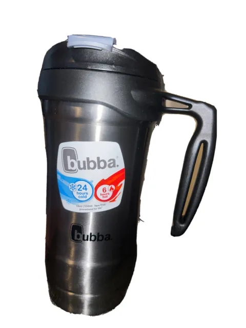 Bubba Hero Stainless Steel Travel Mug w/ Handle, 18 oz - Gunmetal