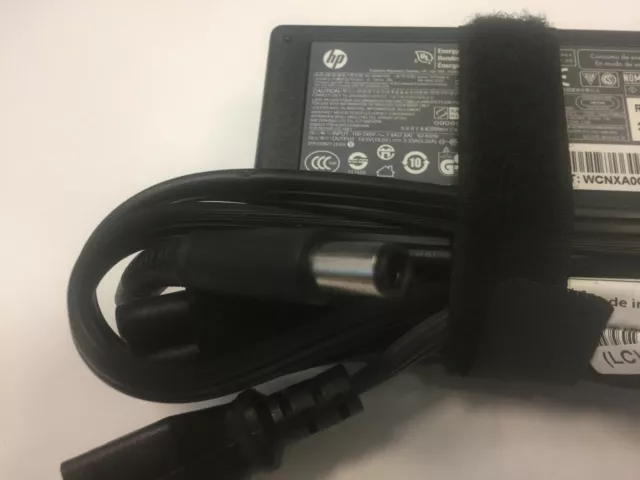 Lot of 5 Genuine HP 65W ProBook Laptop Power AC Adapter Chargers w/ Cables 3