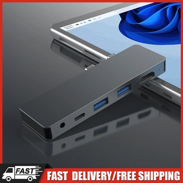 Surface Dock, Surface Pro Docking Station, 12 In 1 Triplo Display - Foto 9