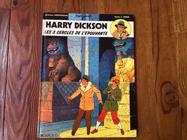 BD Harry Dickson Les 3 cercles de l'épouvante - EO 1990 - TBE - Petit Prix 🏷