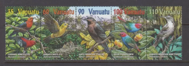 Vanuatu - Birds (3rd Series) (Set MNH) 2001 (CV $17)