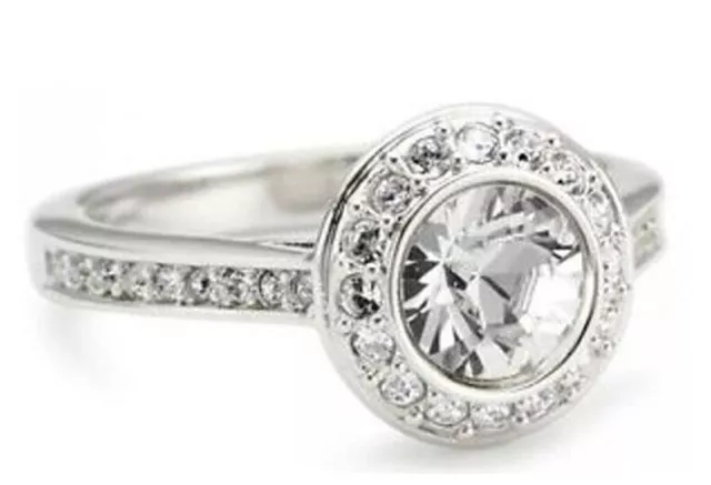 Swarovski Crystal | Angelic Ring ✪New✪ 1094776 Retired 50 Cry Rhs Rare 5 Rhodium