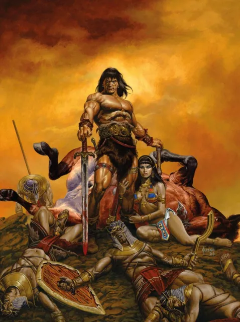 Savage Sword Of Conan #1 (Of 6) Cover D Variant Jusko Virgin TITAN VF/NM 2024