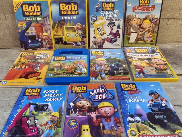 11 BOB THE Builder DVDs Spuds Bumper Harvest Feast of Fun Canalot Best ...