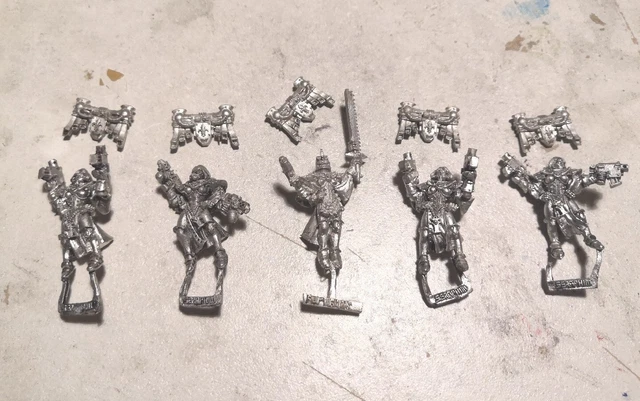 Sisters of Battle Seraphim Squad SELTEN klassisch WH40k Adepta Sororitas Metall OOP
