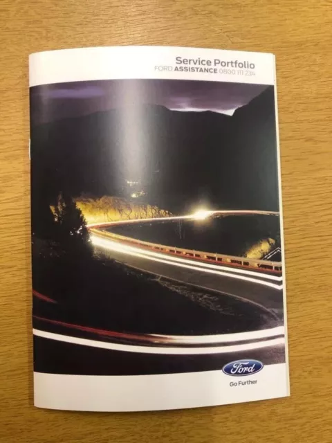 Ford Ka Service History Book Petrol And Diesel Transit Tdci Cmax Galaxy