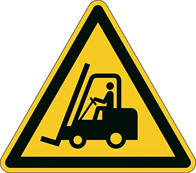 (TG. Warnung vor Flurförderzeugen) Durable 173404 - Segnaletica di Sicurezza Re