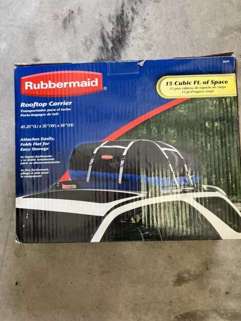 Rubbermaid rooftop carrier 15 cubic feet best sale