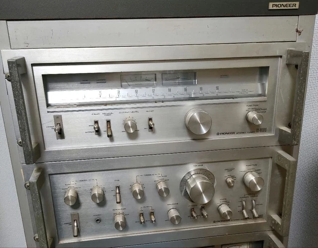 PIONEER SA-8800II AMP & TX-8800II Tuner Set Power On repair