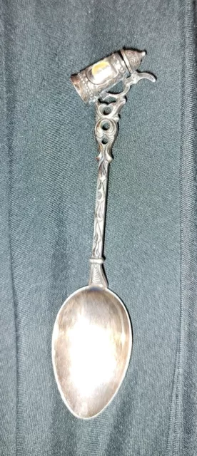 German Stein Collector Souvenir Sterling Silver .800 Spoon estate