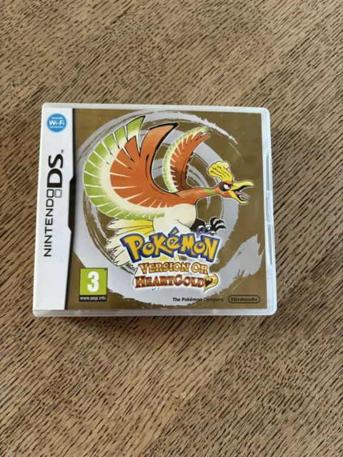 Pokémon Version Or HeartGold FRA Nintendo DS, 2010 Authentic