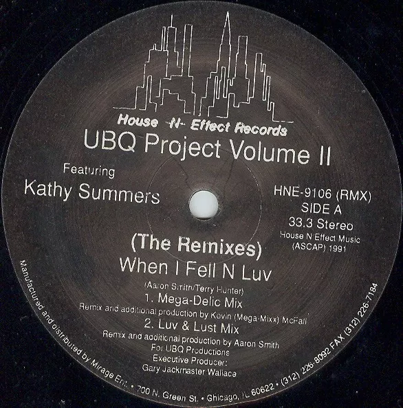 UBQ Project Volume II - When I Fell N Luv (The Remixes), 12", (Vinyl)