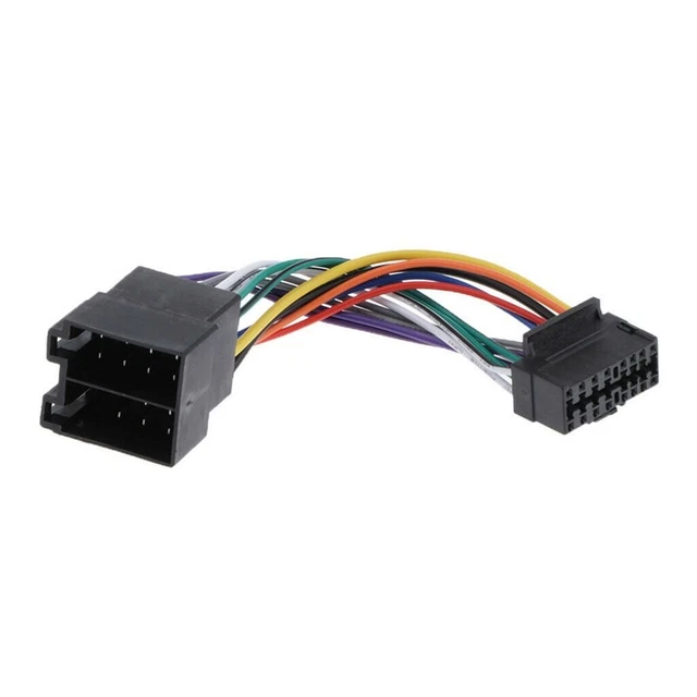 Imbracatura radio stereo auto 16 pin per spina radio riproduzione radio auto A H3M9