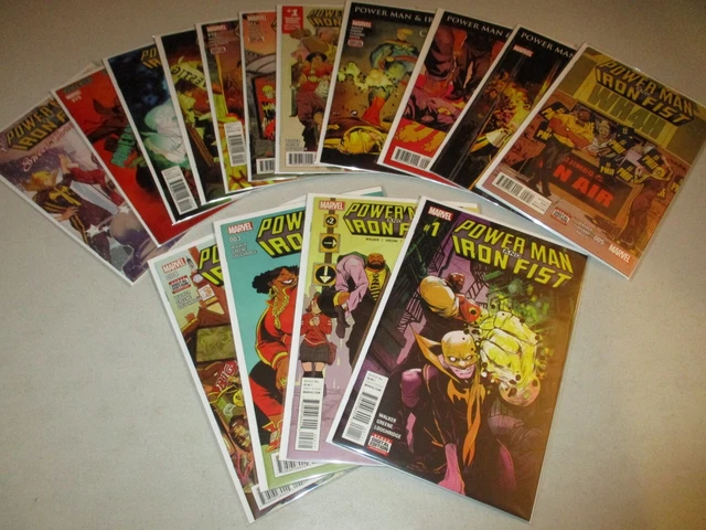 Power Man and Iron Fist #1-15 (Complete 2016 series) Lot set run + Annual #1