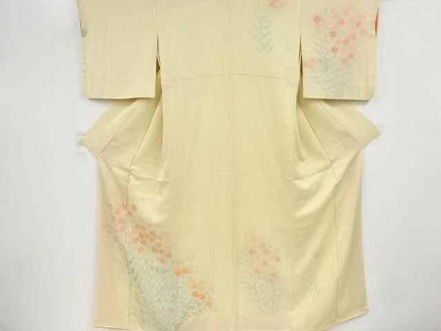 44980# Japanese Kimono / Antique Kimono / Floral Plants