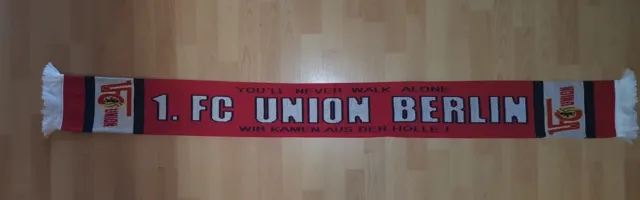 Schal 1.FC Union Berlin  "wir kammen aus der Hölle "