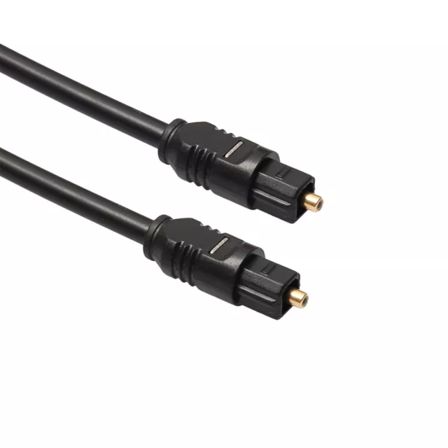 Toslink Fiber Optic Male to M Cable Digital Audio Optical SPDIF OD 4.0mm