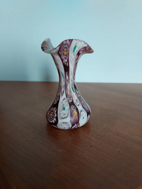 Ancien Petit Vase Murano Millefoiri
