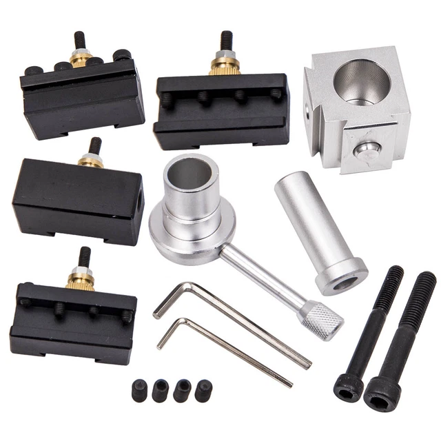 Tooling Package TOOLING PACKAGE FOR Mini Lathe Quick Change Tool Post & Holders Tool ...
