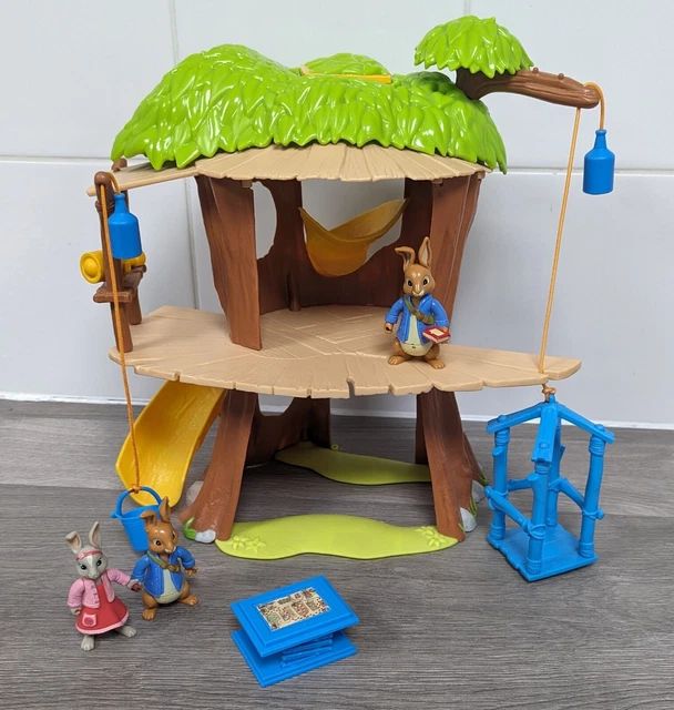 Peter rabbit treehouse playset outlet