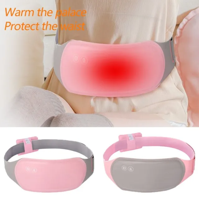 Cintura de calefacción cinturón de palacio cálido USB calefacción eléctrica cinturón almohadilla térmica menstrual