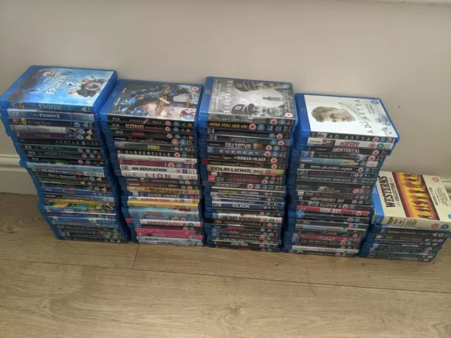 Huge blu ray movie bundle / job lot - over 100 - Great Condition